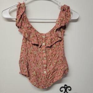 Girls American eagle top